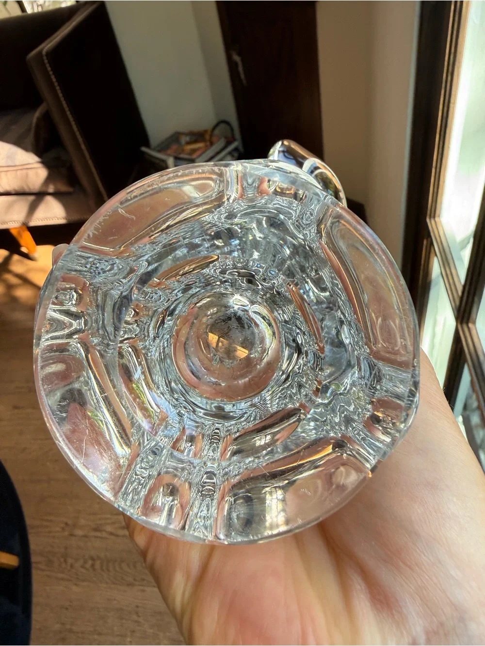 Crystal heavy Vase